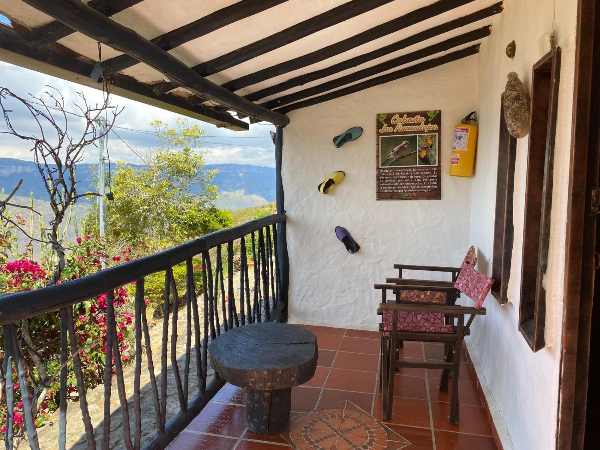 Cabanas Canon Del Chicamocha Aratoca エクステリア 写真