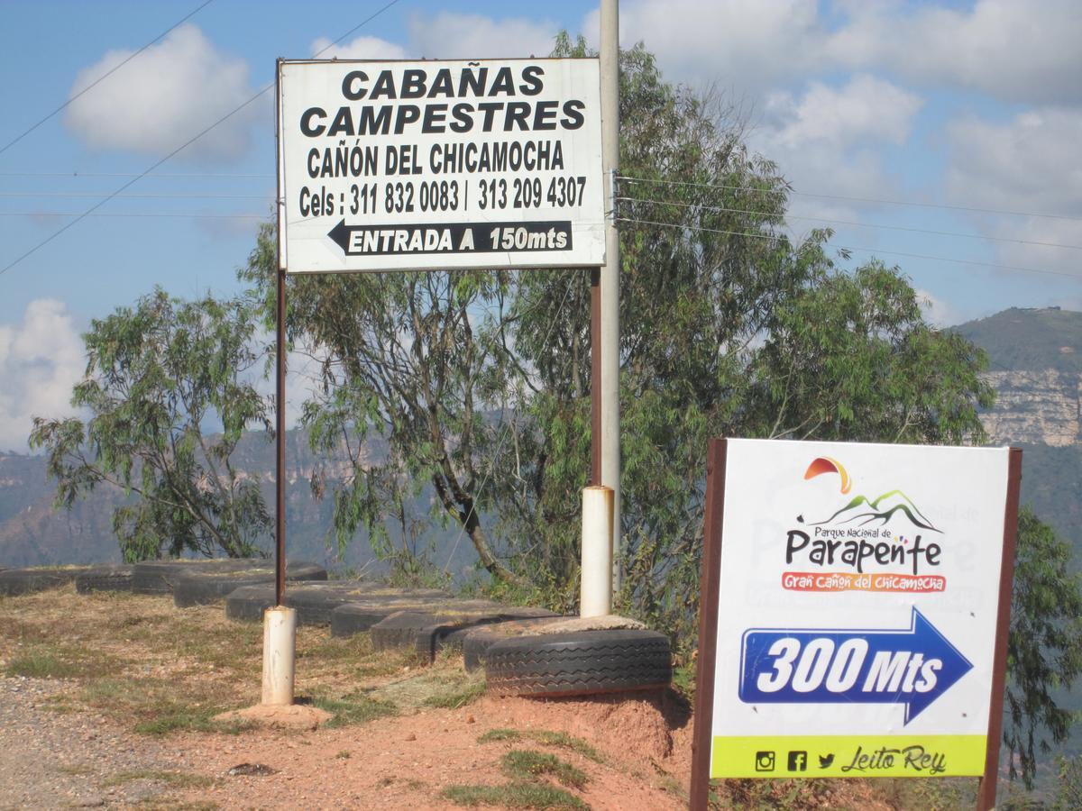 Cabanas Canon Del Chicamocha Aratoca エクステリア 写真